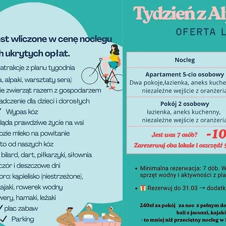 Kaszuby, Z Alpakami- Z Lazienka Farma